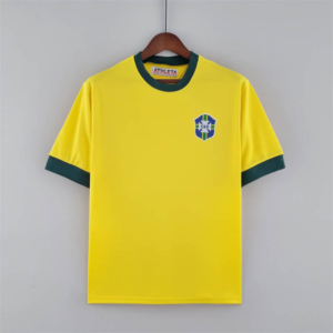 1970 retro brazil home soccer jersey 1