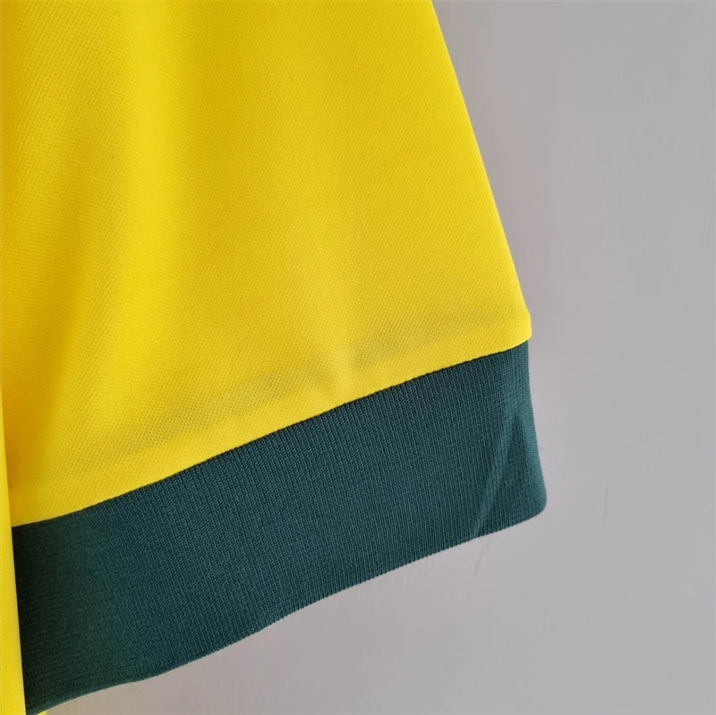 1970 retro brazil home soccer jersey 7