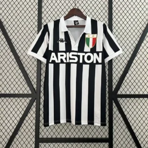 1984 1985 retro juventus home soccer jersey 1
