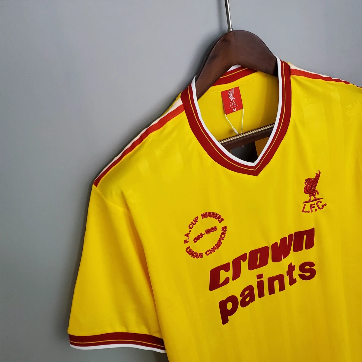 1985 1986 retro liverpool away football shirt 6