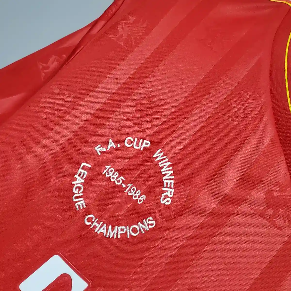 1985 1986 retro liverpool home football shirt 4