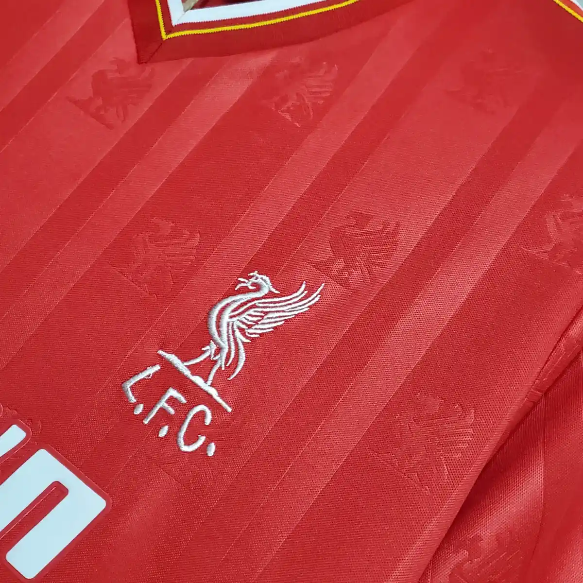1985 1986 retro liverpool home football shirt 5