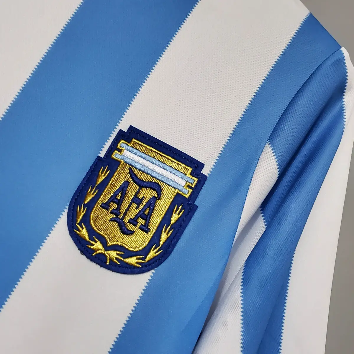 1986 retro argentina national team home jersey 5
