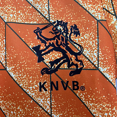 1988 retro kids size netherlands home football shirt 5