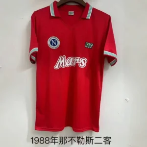 1988 retro napoli third away footballshirt 1