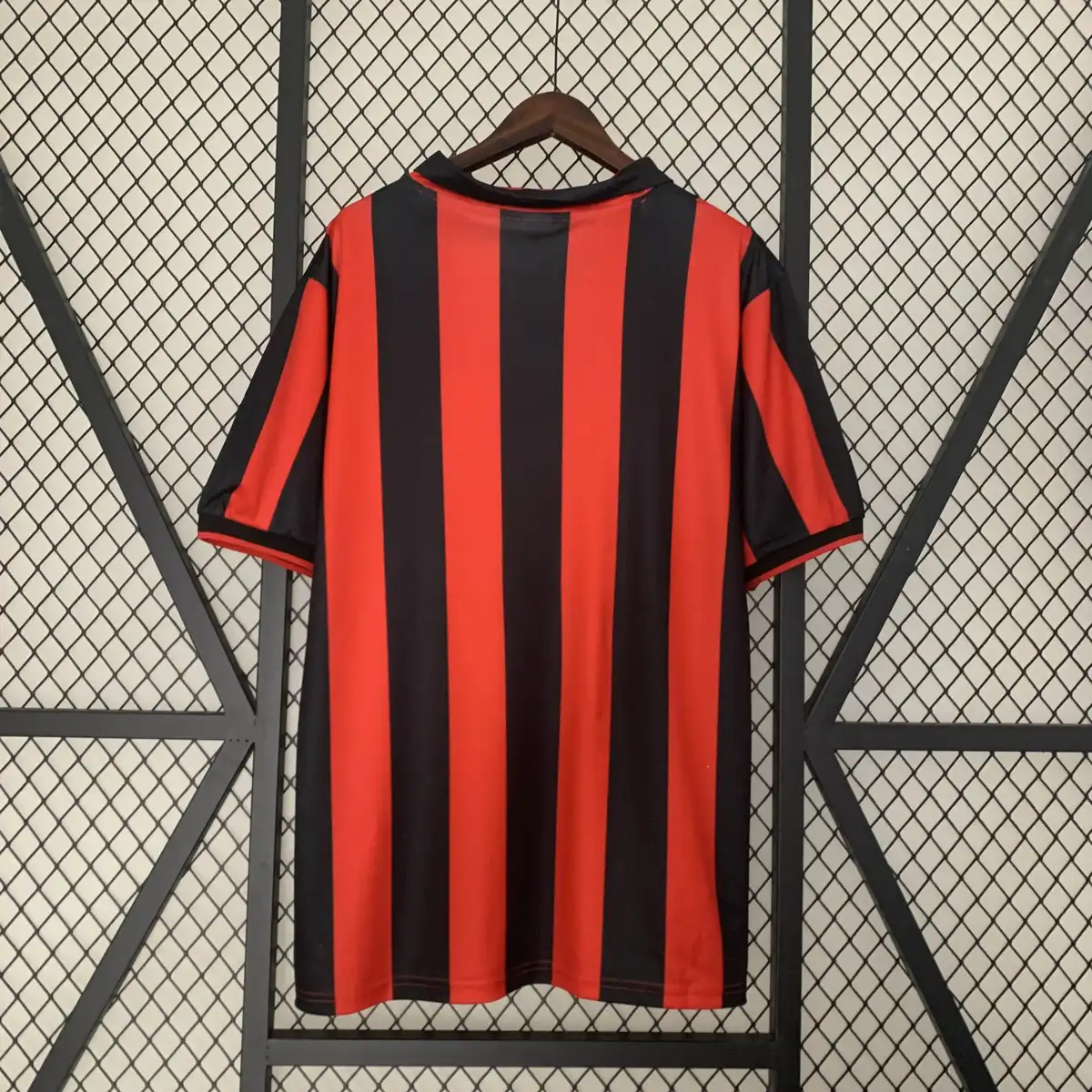 1990 1991 retro ac milan home football shirt 2