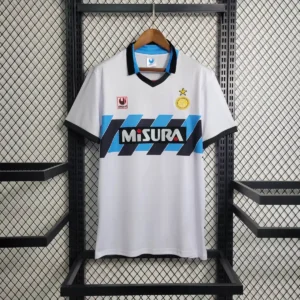 1990 1991 retro inter milan away football shirt 1