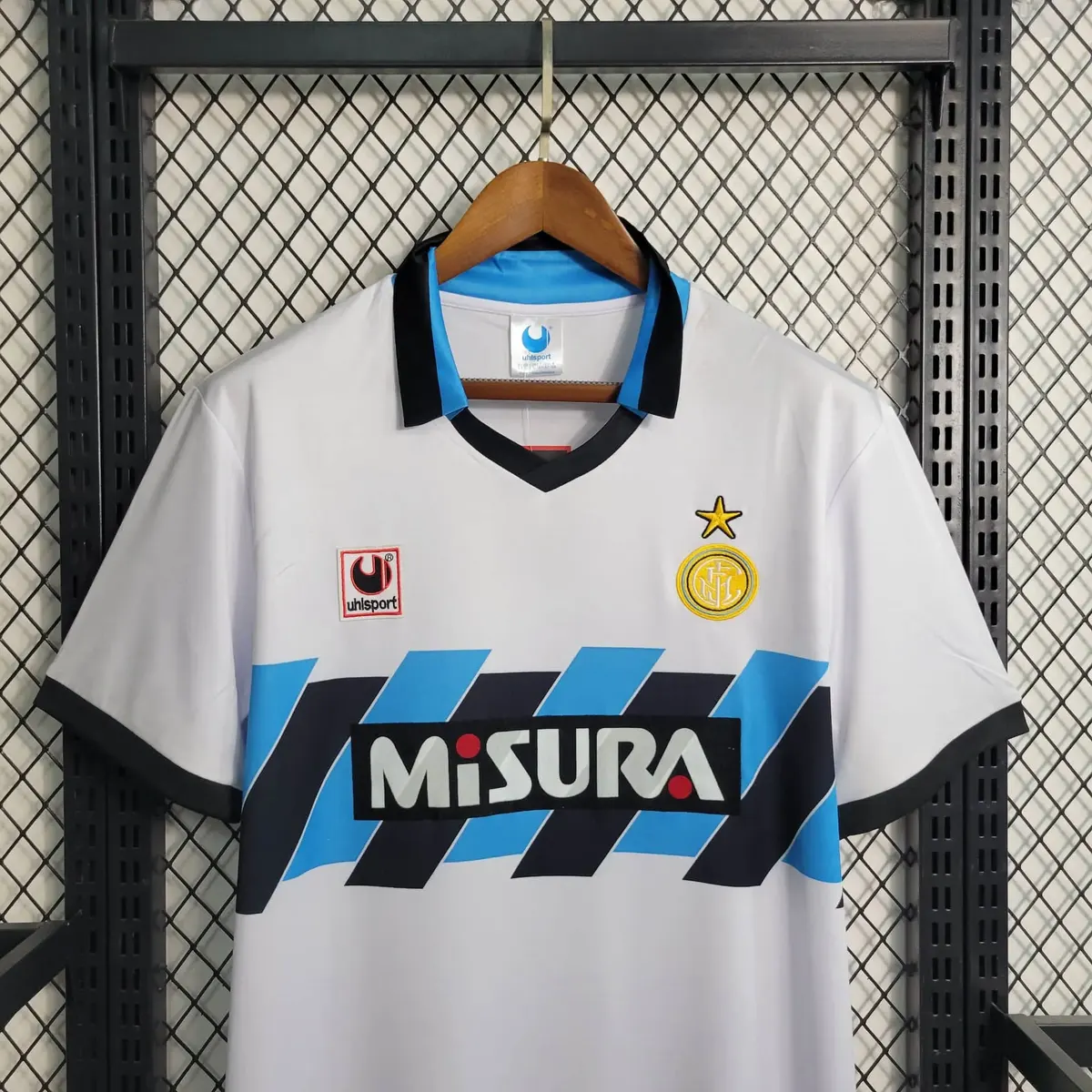 1990 1991 retro inter milan away football shirt 4