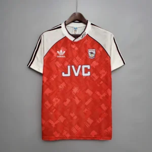 1990 1992 retro arsenal home football shirt 1