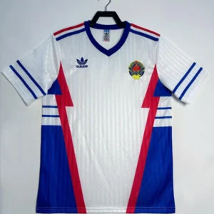 1990 yugoslavia away white football shirt 1
