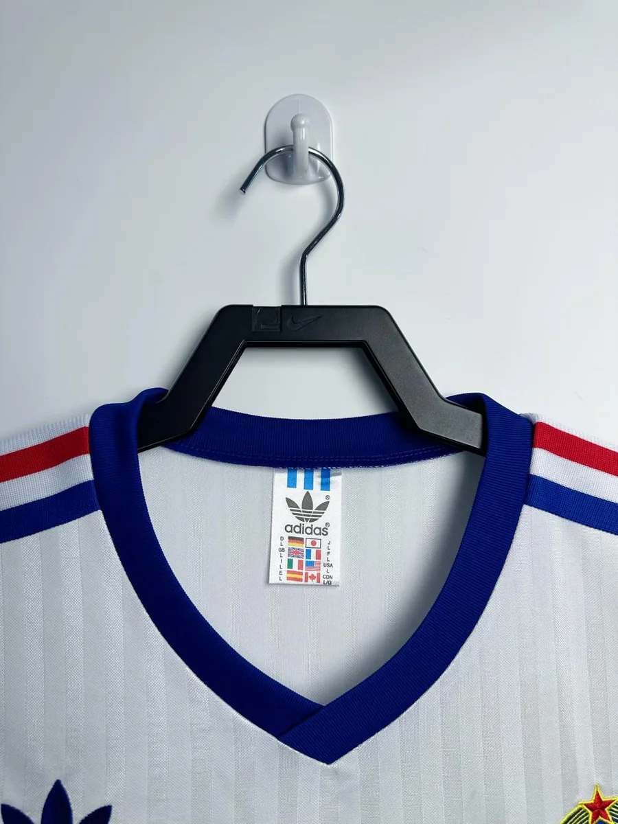 1990 yugoslavia away white football shirt 3