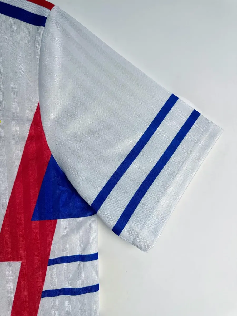 1990 yugoslavia away white football shirt 6