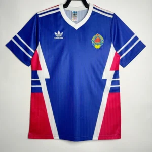 1990 yugoslavia home blue football shirt 1