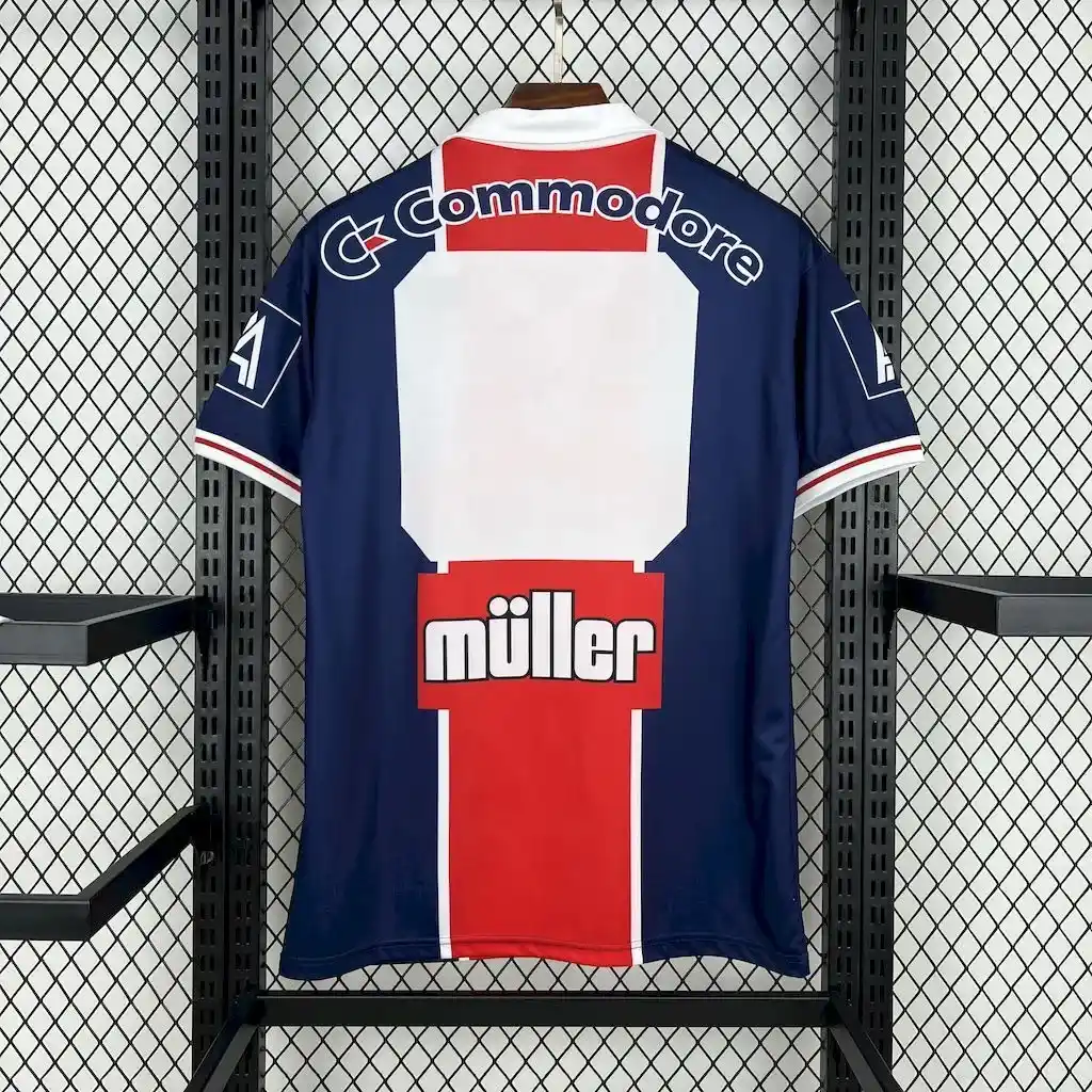 1991 1992 retro paris saint germain home football shirt 2
