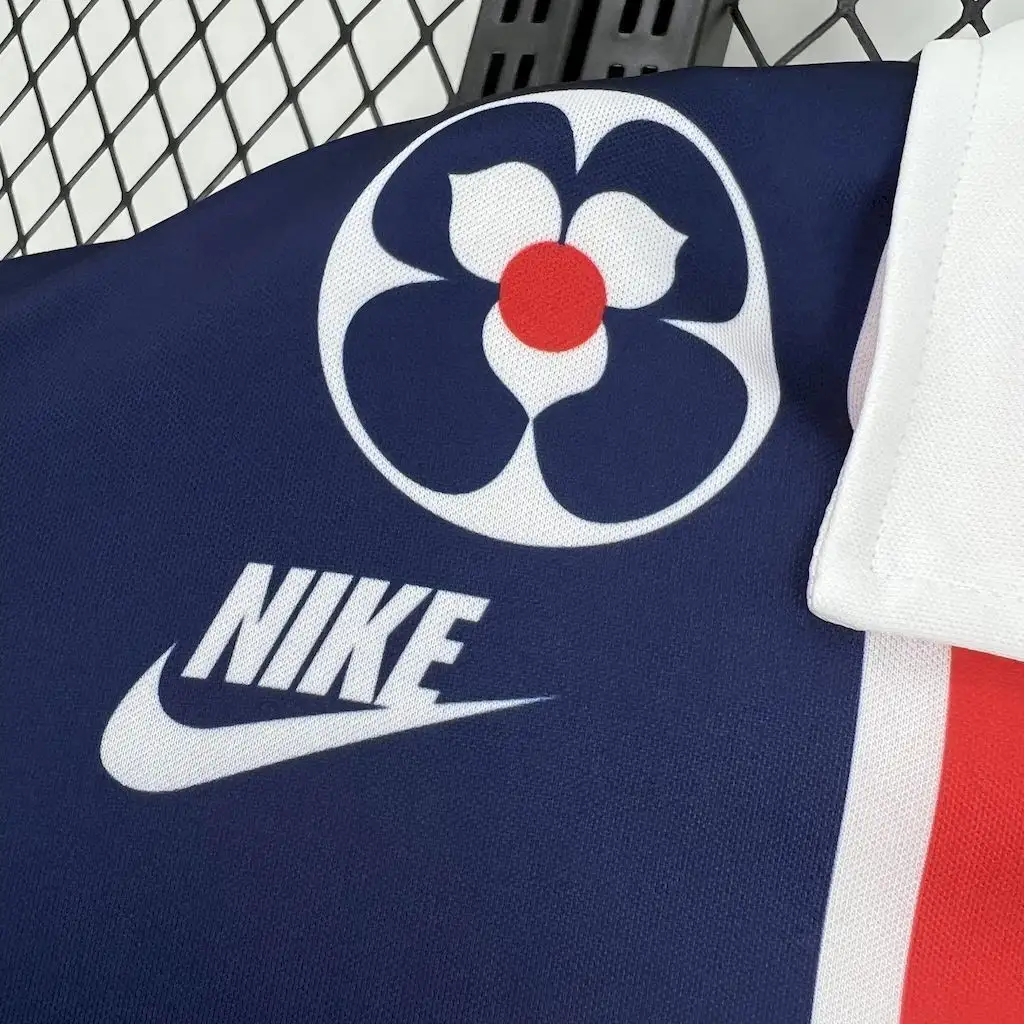 1991 1992 retro paris saint germain home football shirt 4