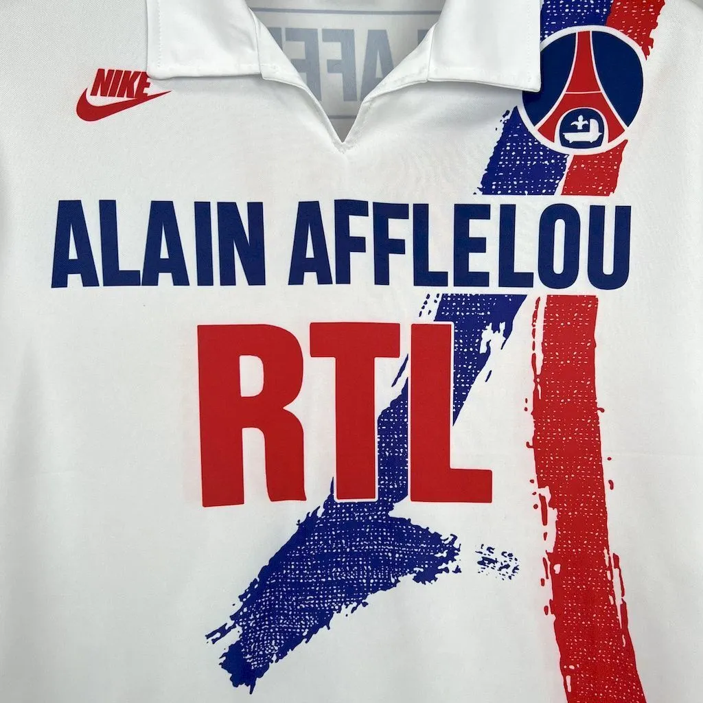 1991 1992 retro paris saint germainaway football shirt 3