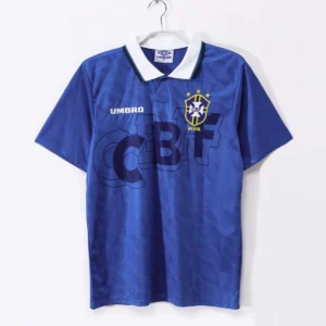 1991 1993 retro brazil away footballshirt 1