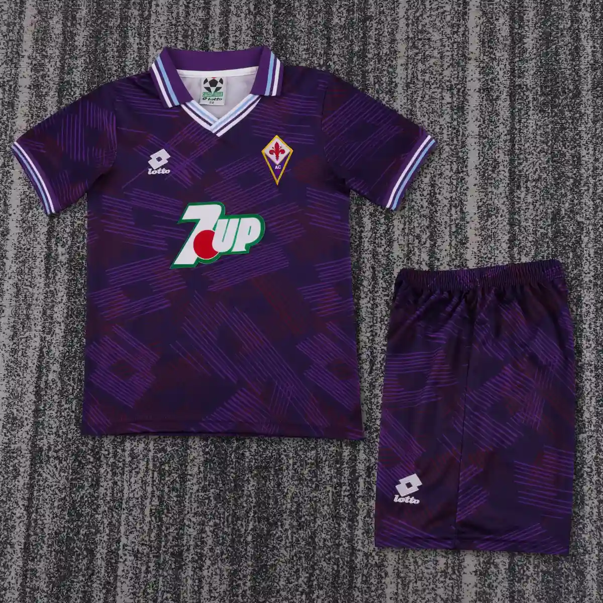 1992 1993 retro kids fiorentina home football shirt 1