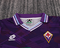 1992 1993 retro kids fiorentina home football shirt 3