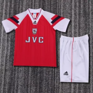 1992 1994 retro kids arsenal home football shirt 1