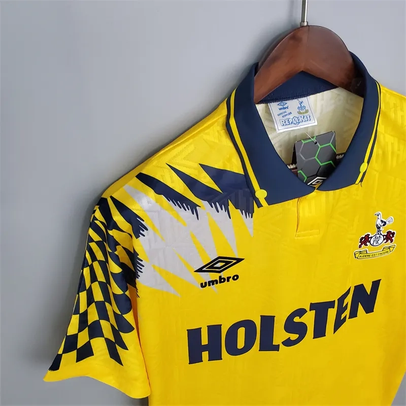 1992 1994 retro tottenham hotspur away soccer jersey 7