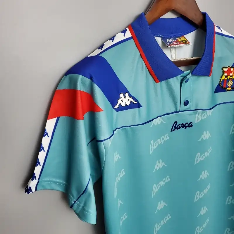 1992 1995 retro barcelona away football shirt 7