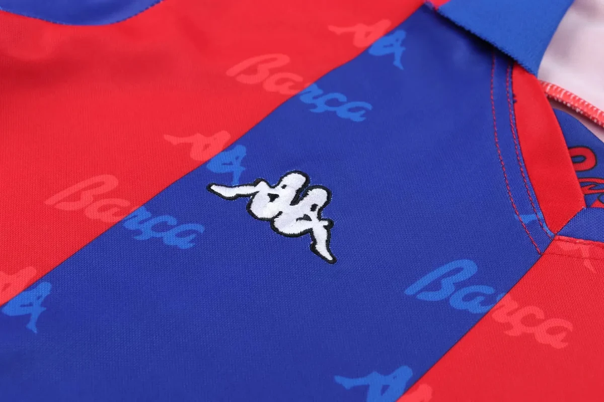 1992 1995 retro kids barcelona home football shirt 3