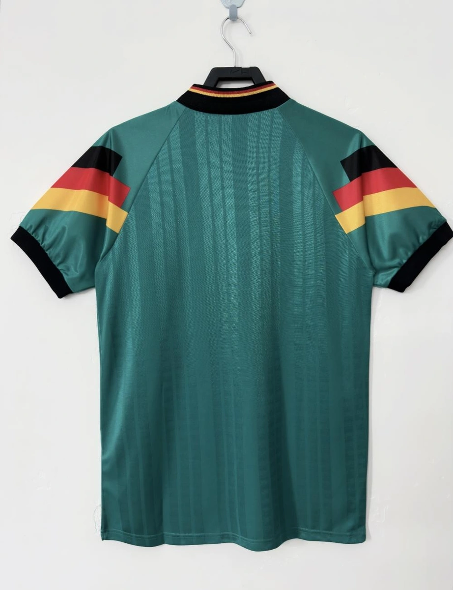 1992 retro germany away football shirt 2