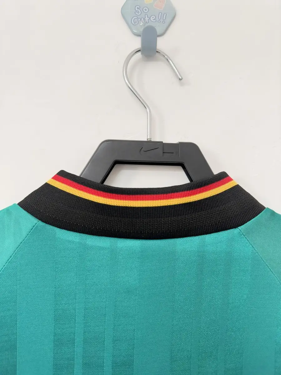 1992 retro germany away football shirt 5