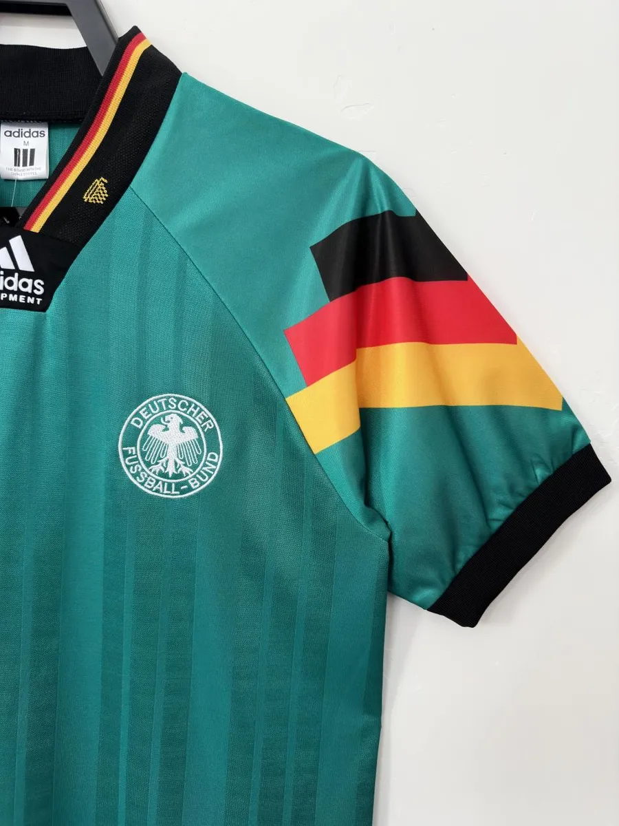 1992 retro germany away football shirt 6