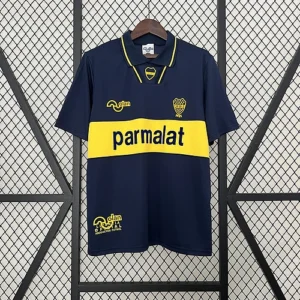 1993 1995 retro boca juniors home football jersey 1