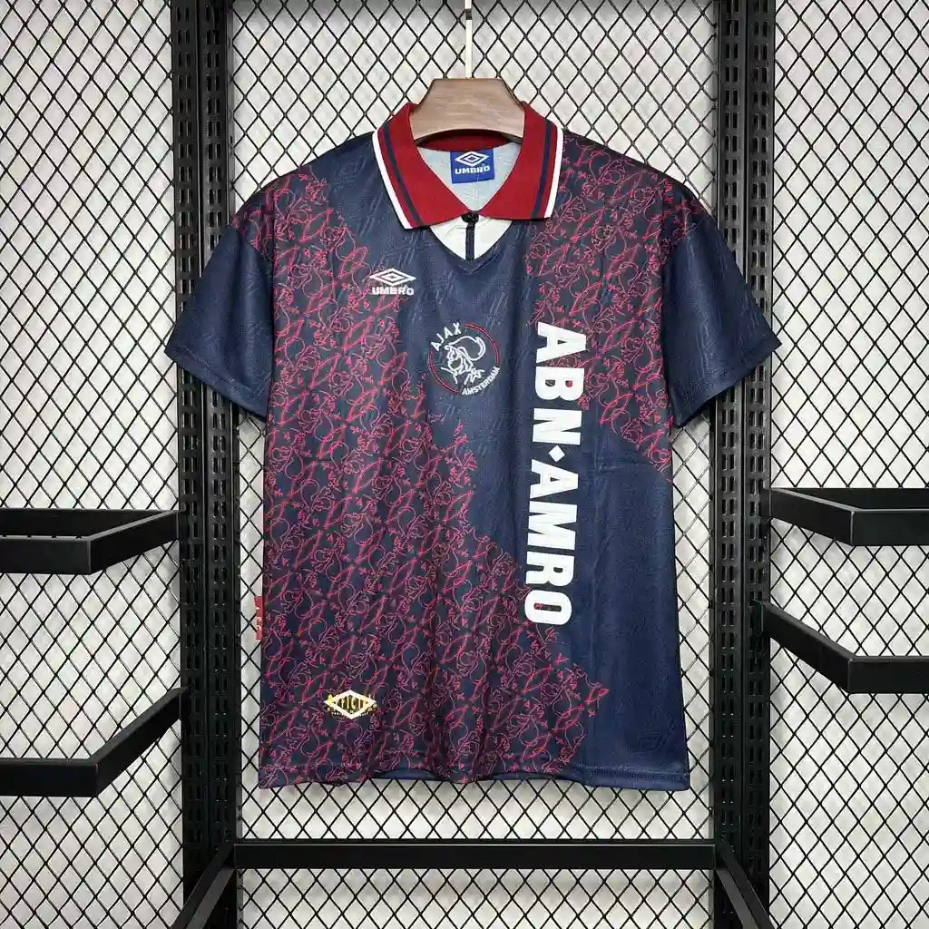 1994 1995 retro ajax away football shirt 1