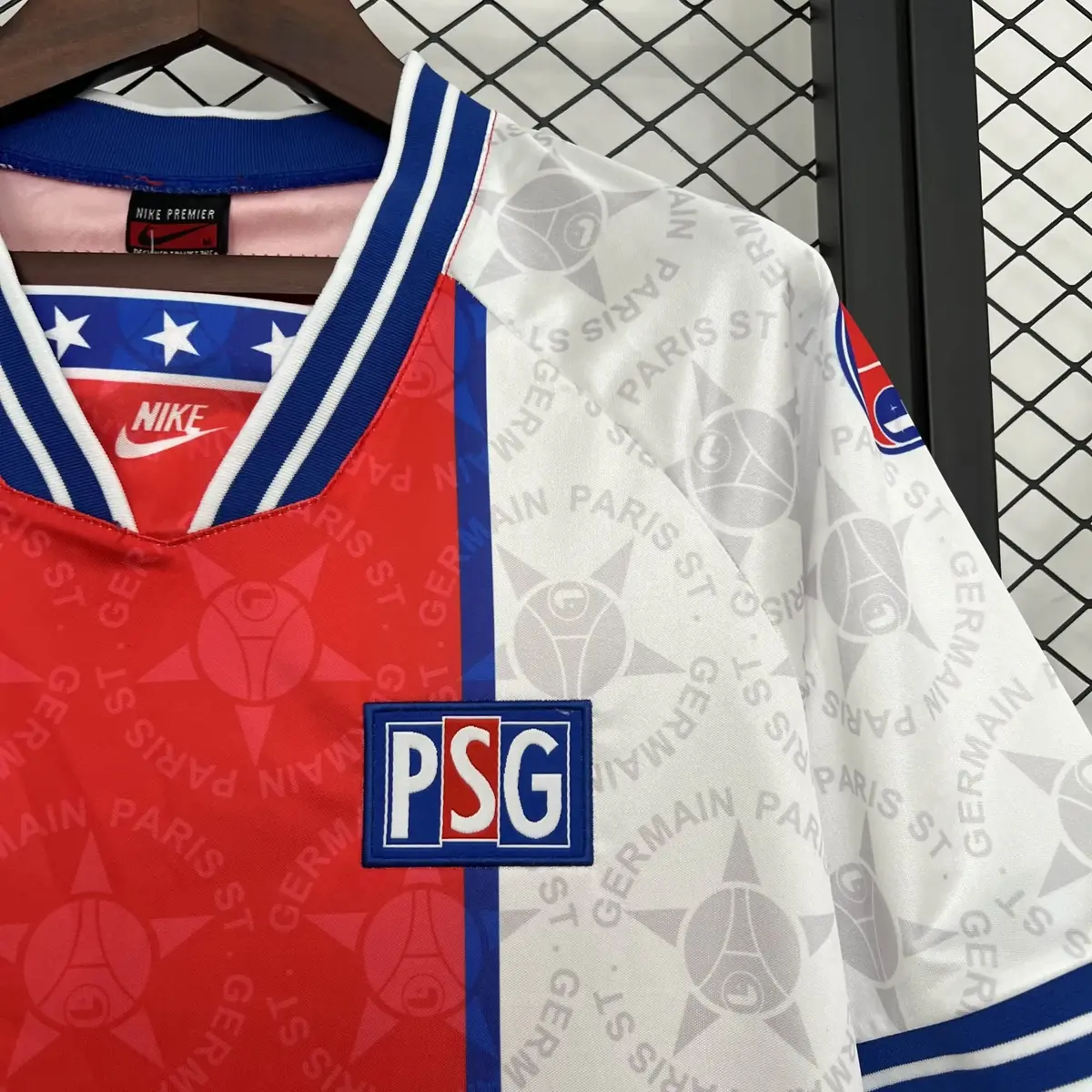 1994 1995 retro paris saint germain away football shirt 3