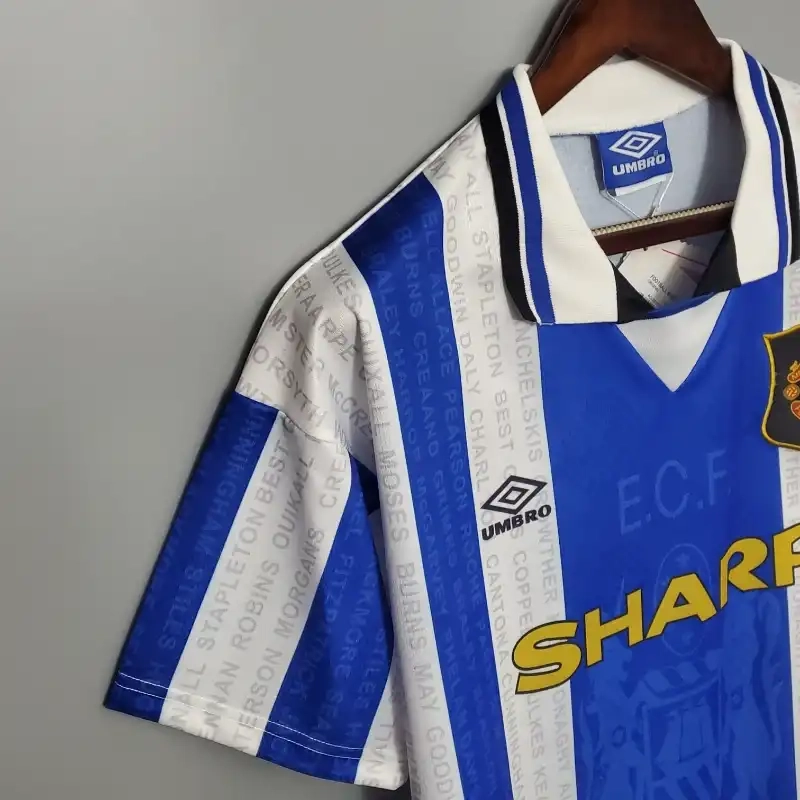 1994 1996 retro manchester united away football shirt 7