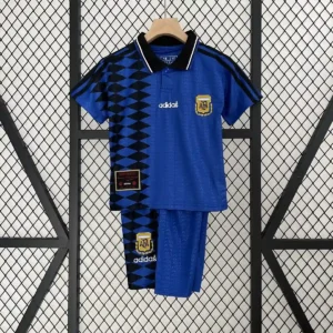 1994 retro argentina national team away jersey kids size 1