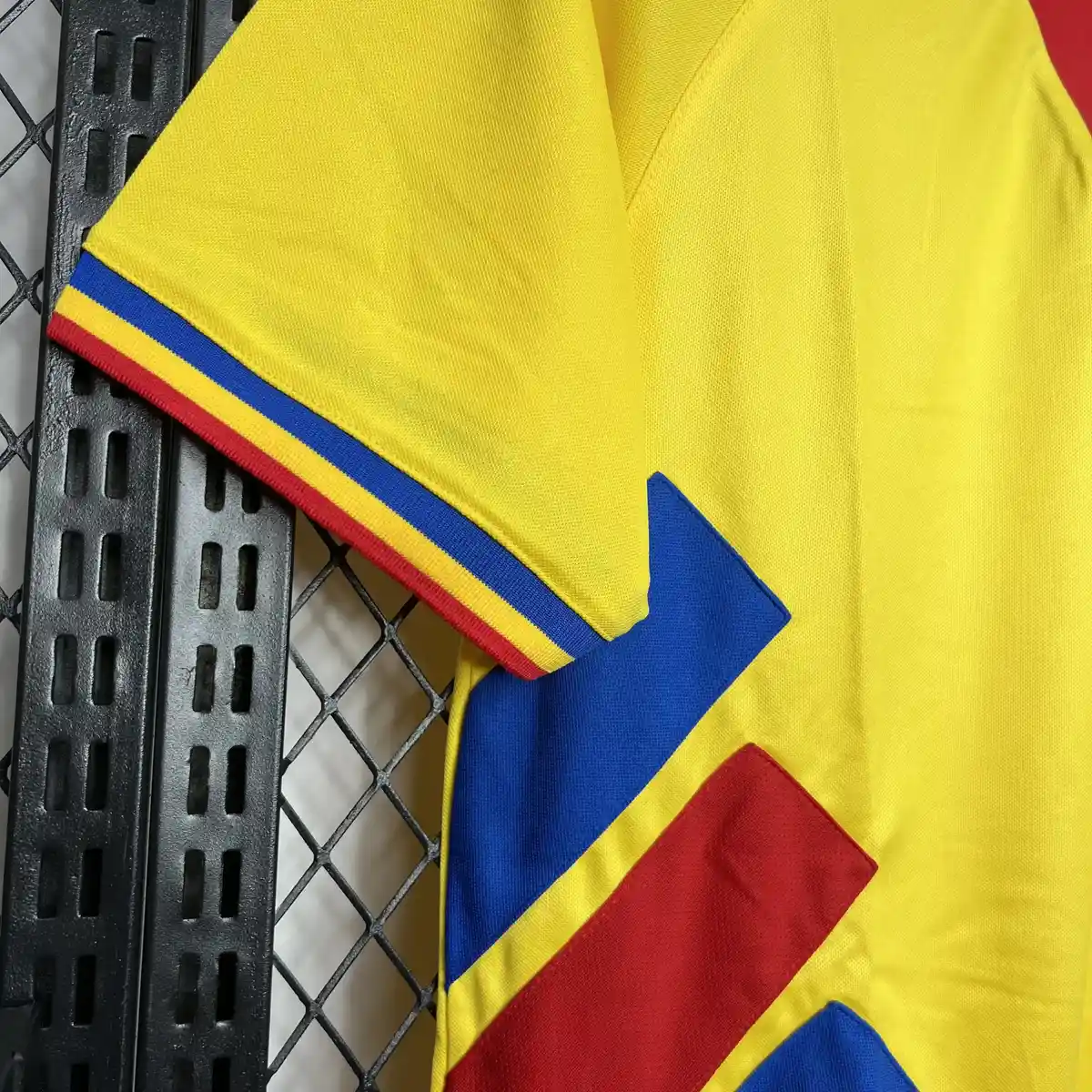 1994 retro romania home football shirt 6