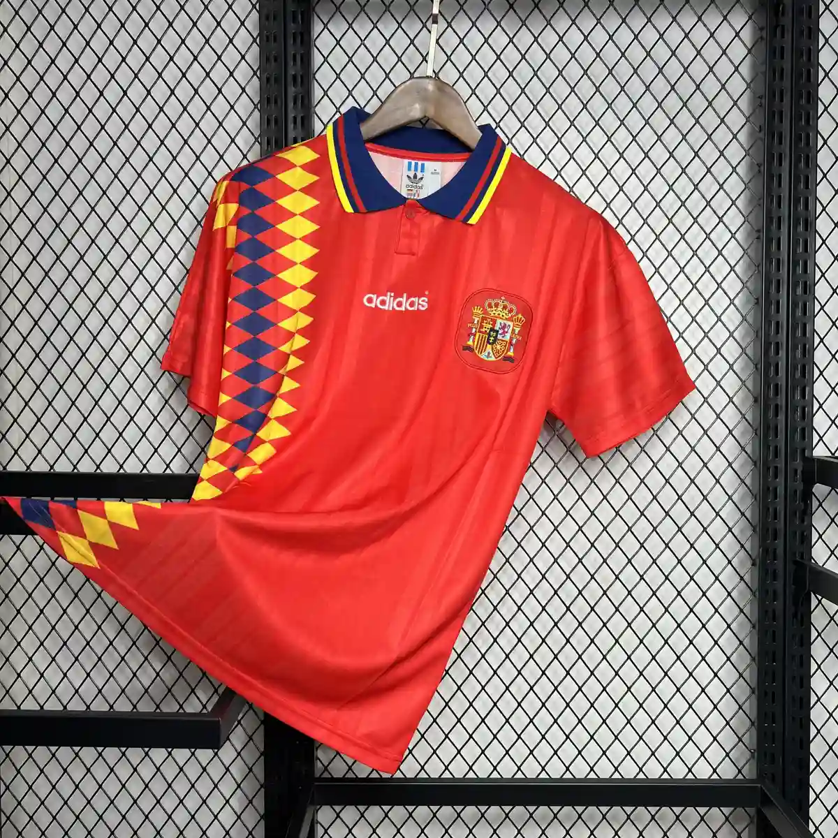 1994 retro spain home football shirt 3