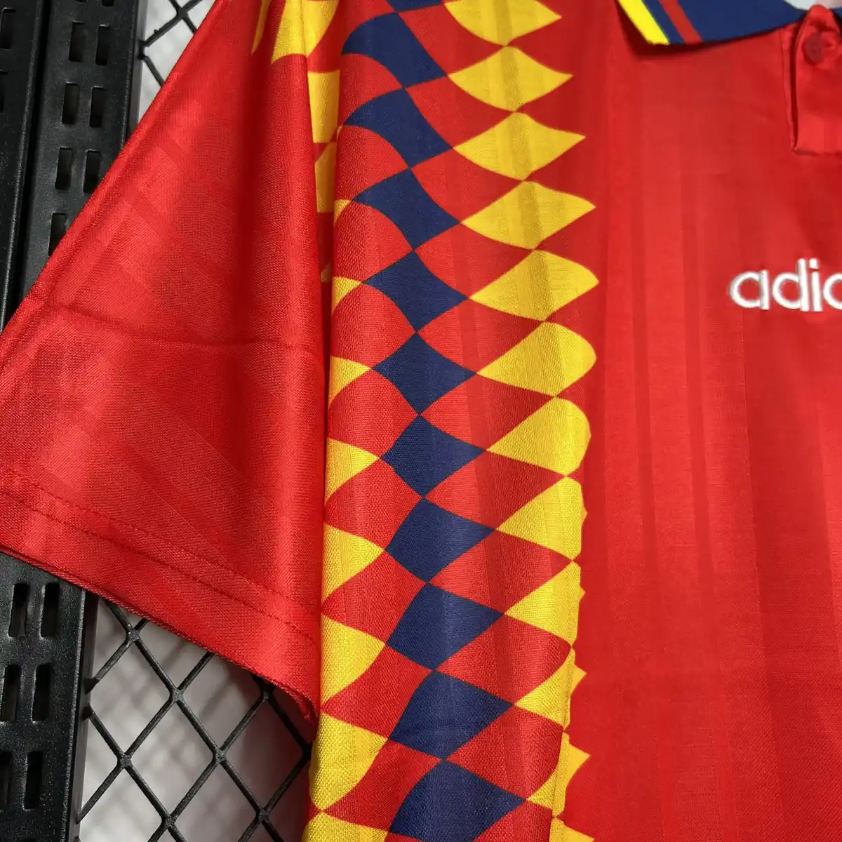 1994 retro spain home football shirt 7