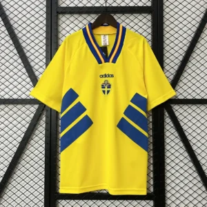 1994 retro sweden home football shirt 1