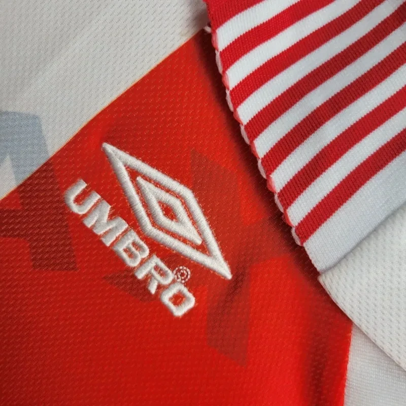 1995 1996 retro ajax home football shirt 5