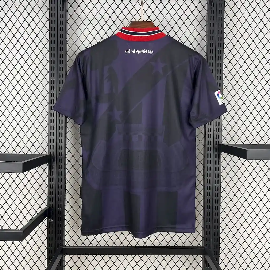 1995 1996 retro atletico madrid third away soccer jersey 2