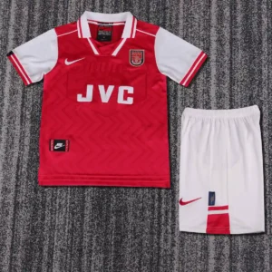 1995 1996 retro kids arsenal home football shirt 1