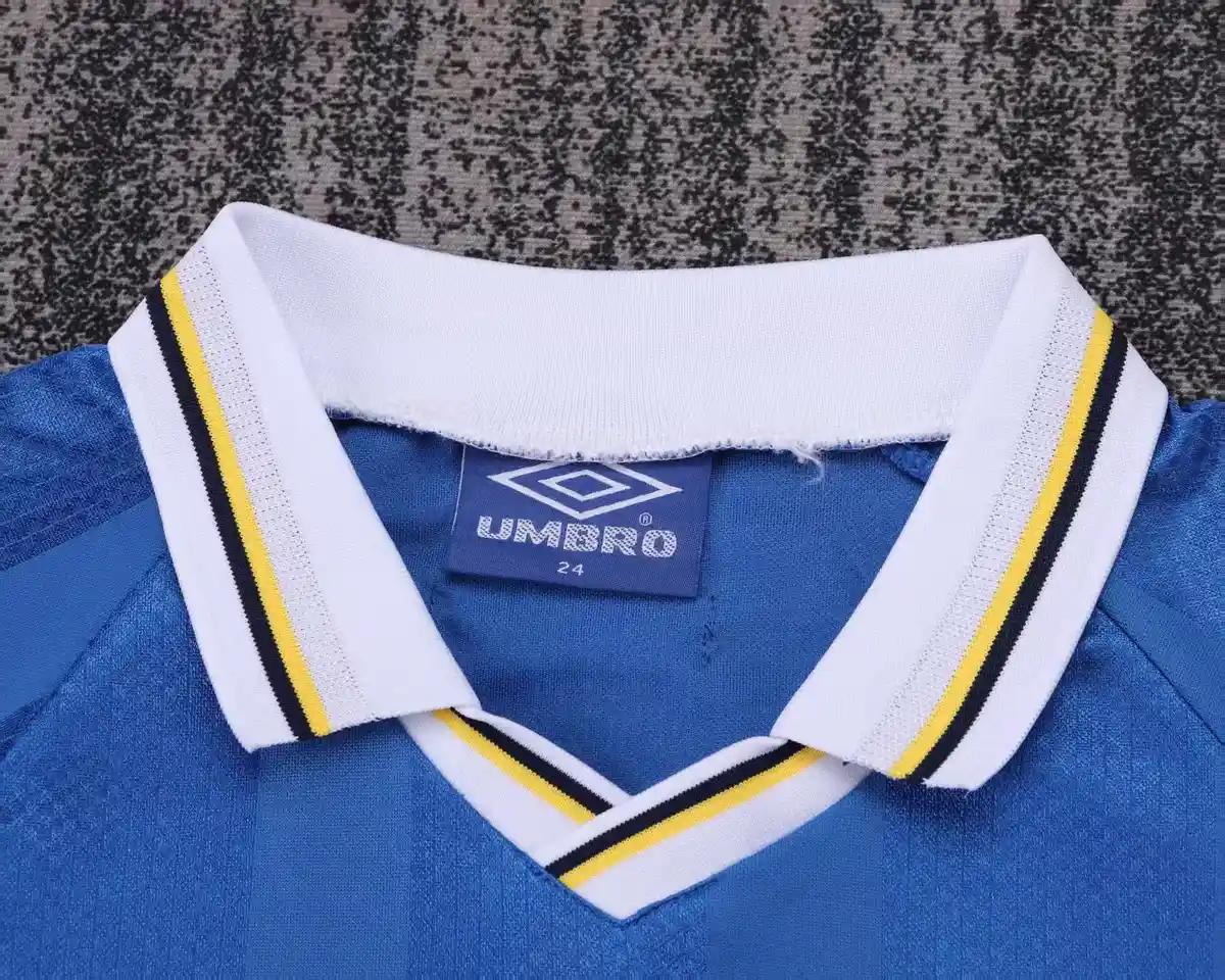 1995 1997 retro kids size chelsea home football jersey 3