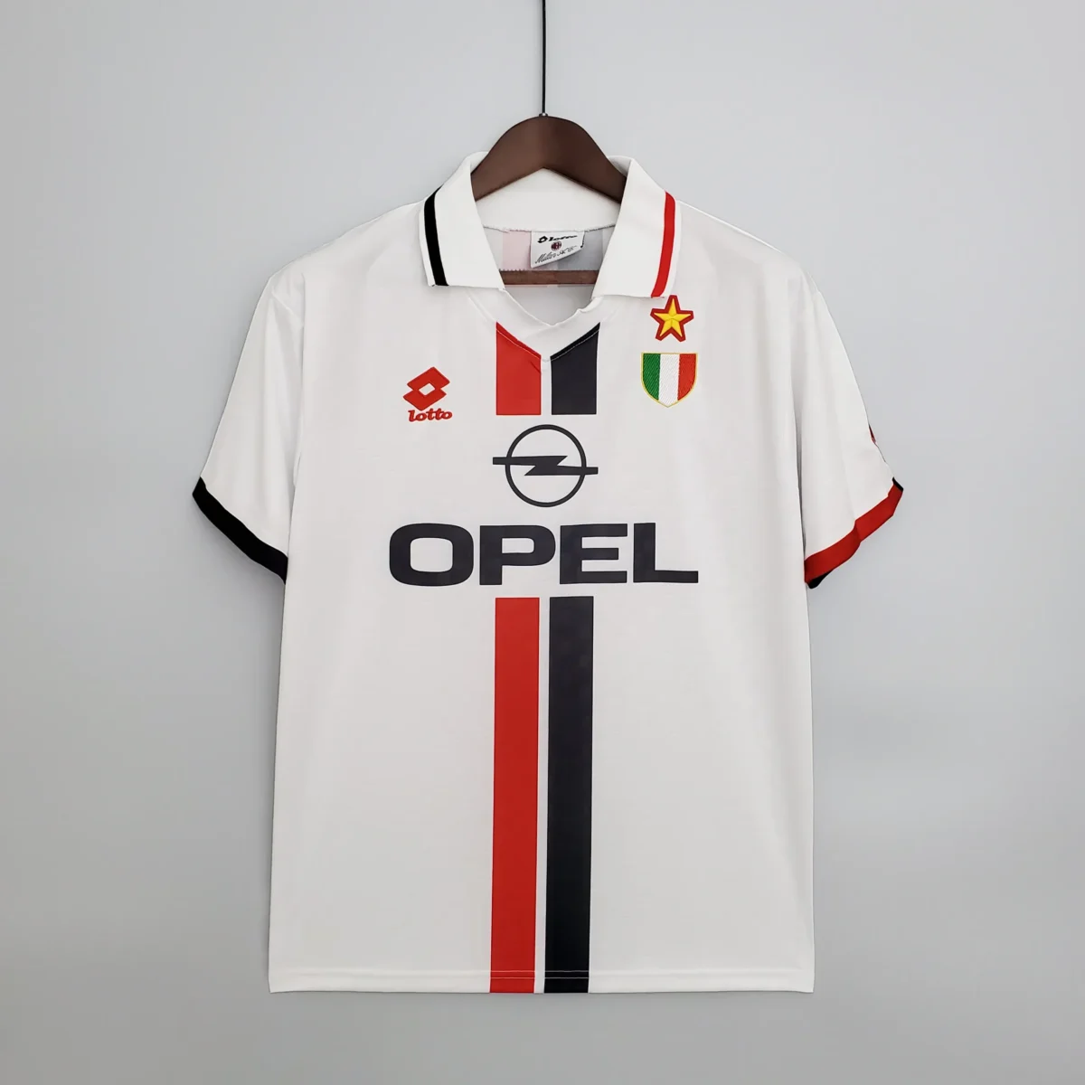 1996 1997 retro ac milan away football shirt 1