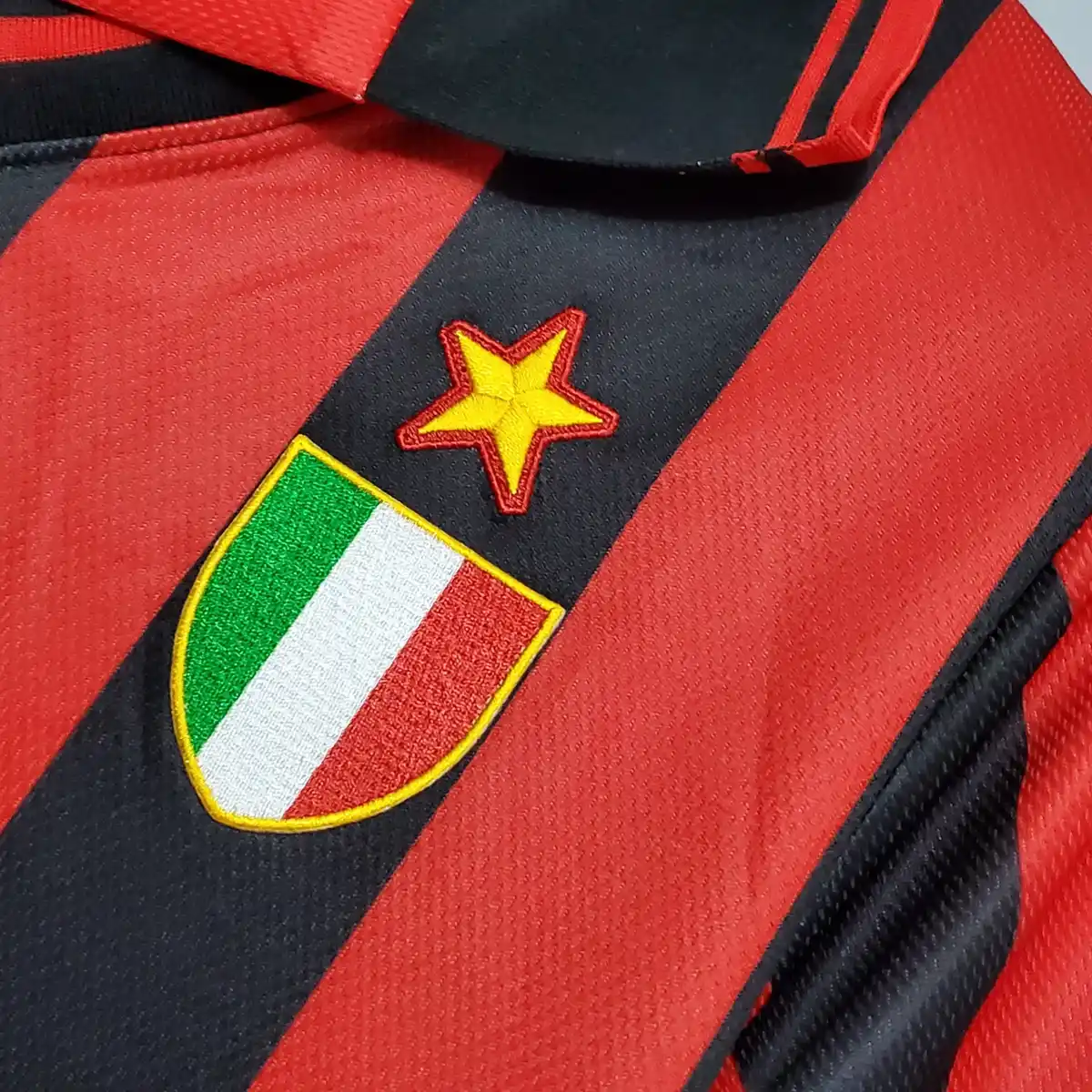 1996 1997 retro ac milan home football shirt 4