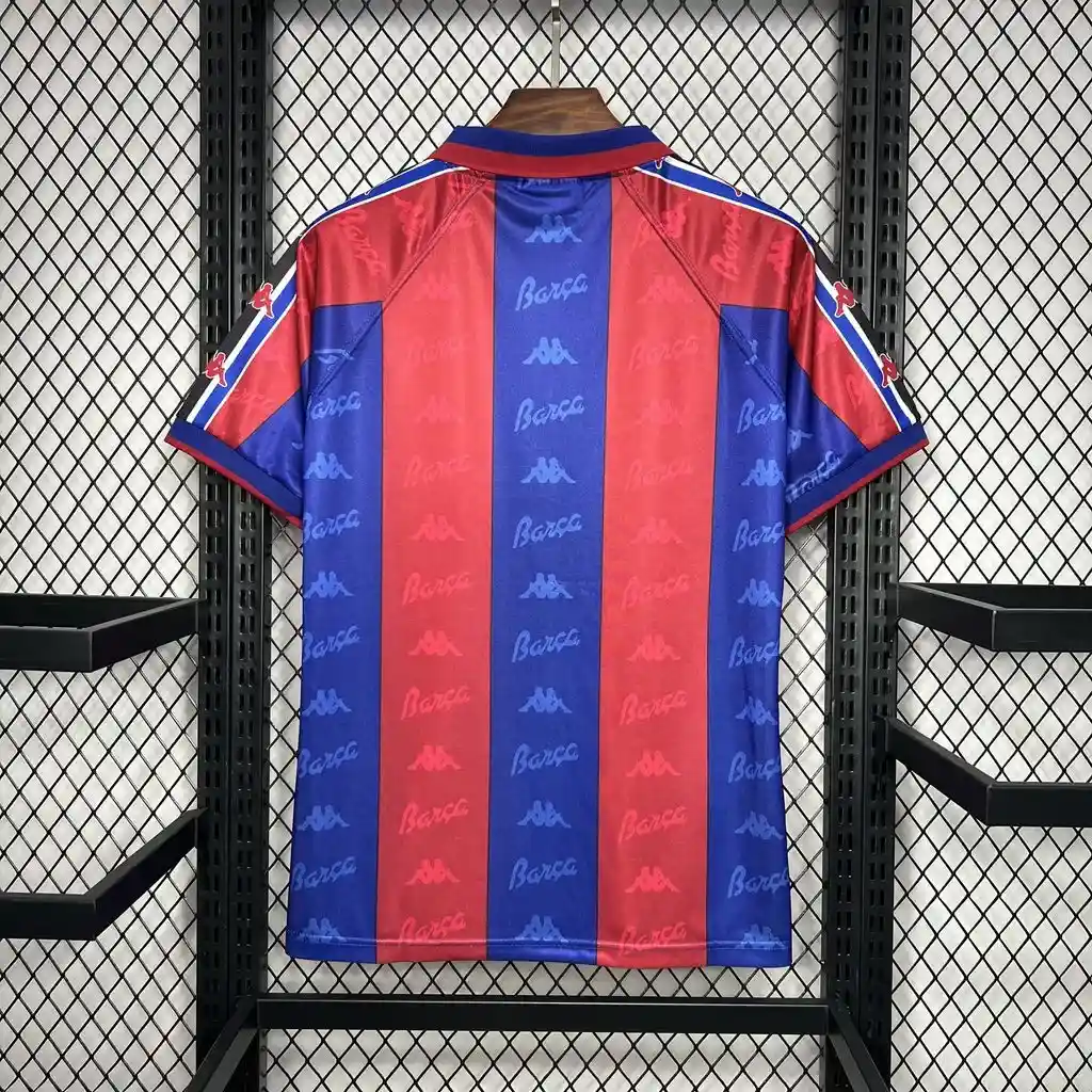 1996 1997 retro barcelona football shirt home 2