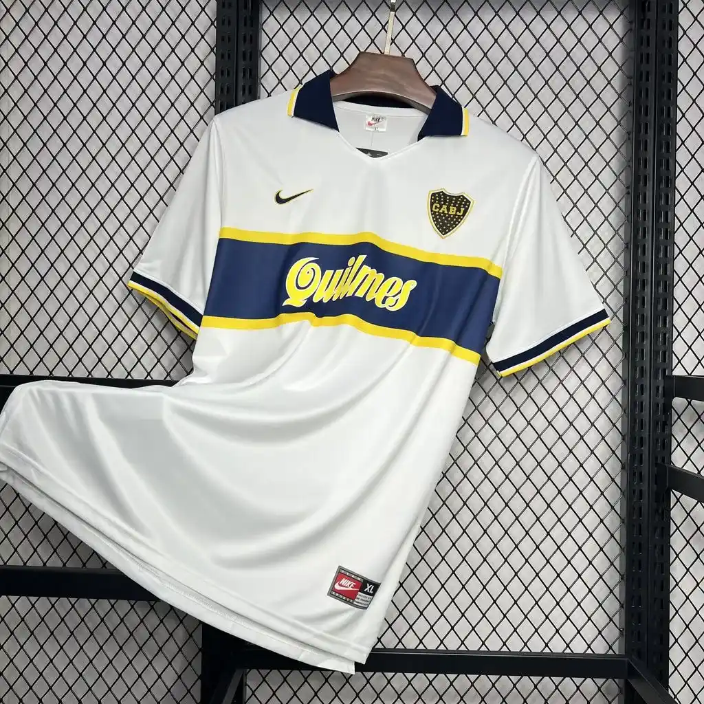 1996 1997 retro boca juniors away football jersey 3