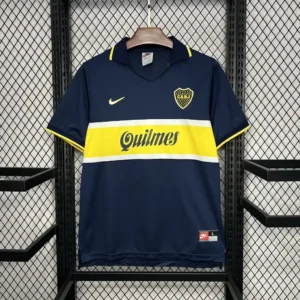 1996 1997 retro boca juniors home football jersey 1