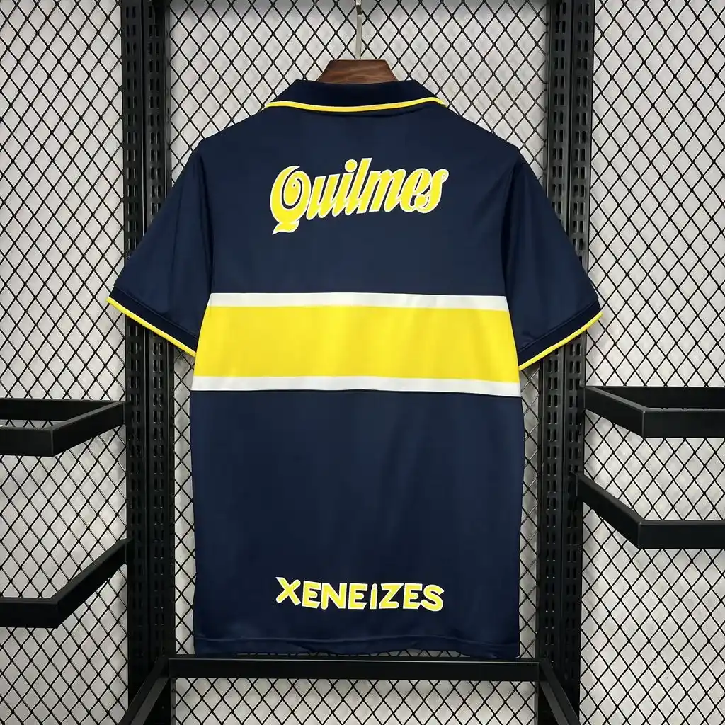 1996 1997 retro boca juniors home football jersey 2