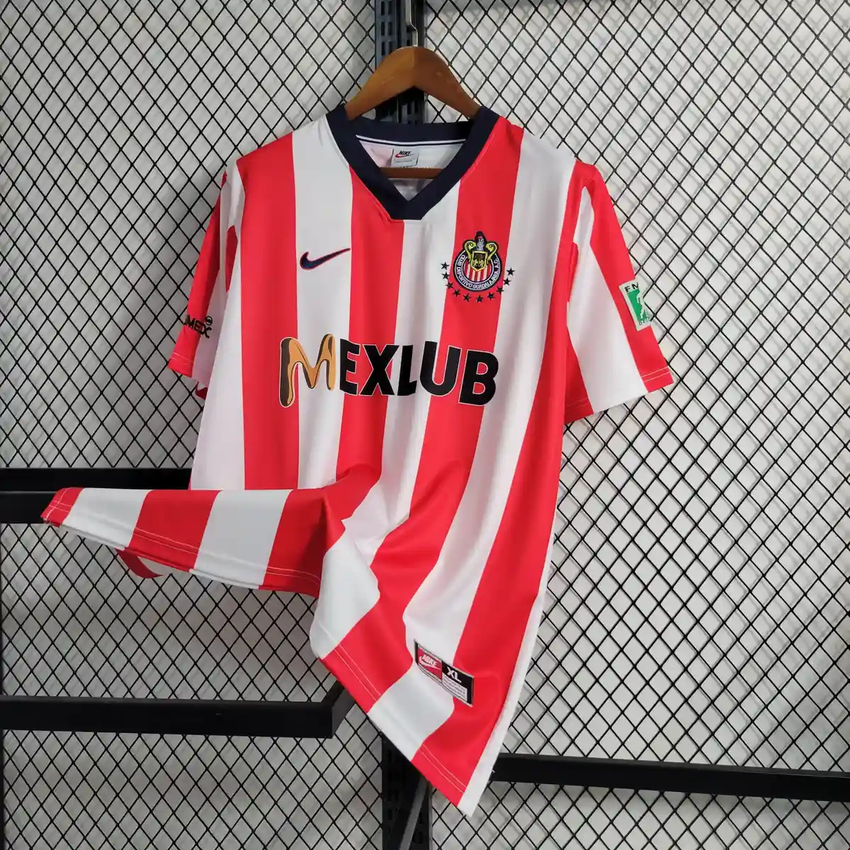 1996 1997 retro chivas de guadalajara home football shirt 3